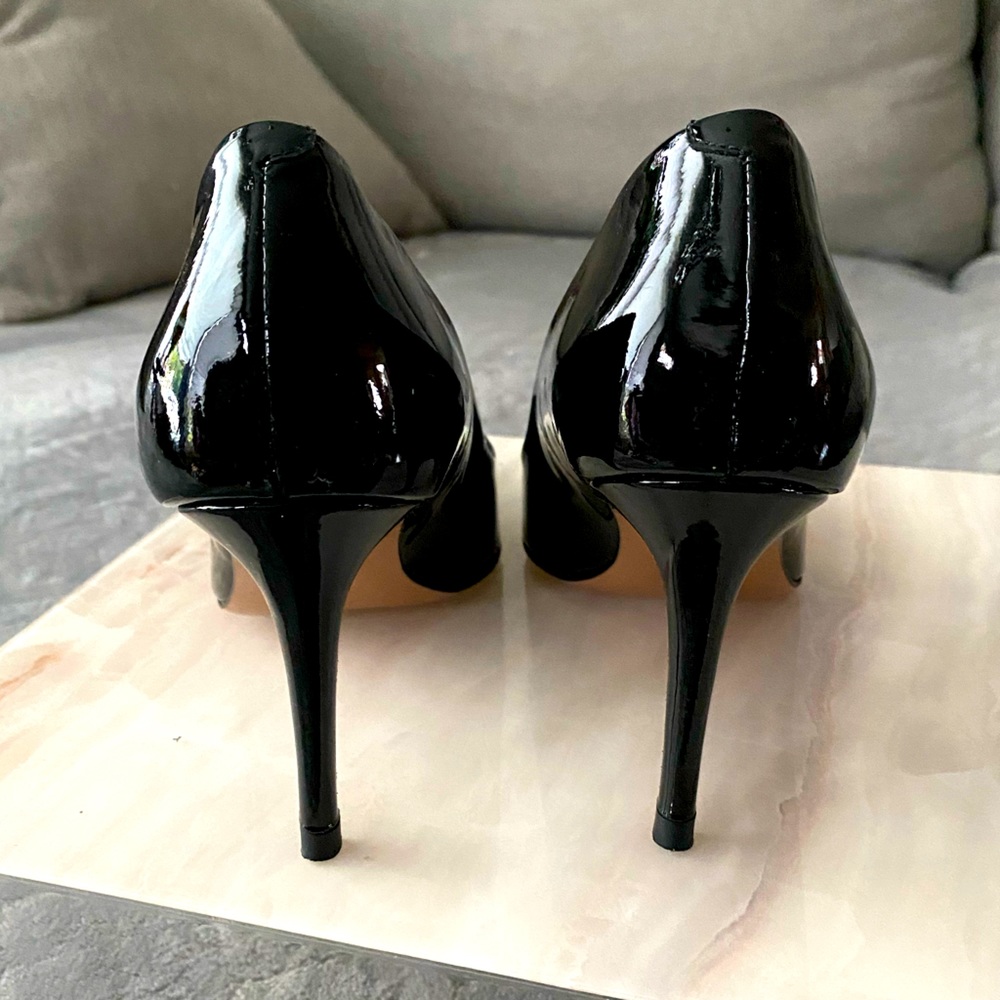 Veronica Beard Italian Patent Leather 3” Pumps W 6